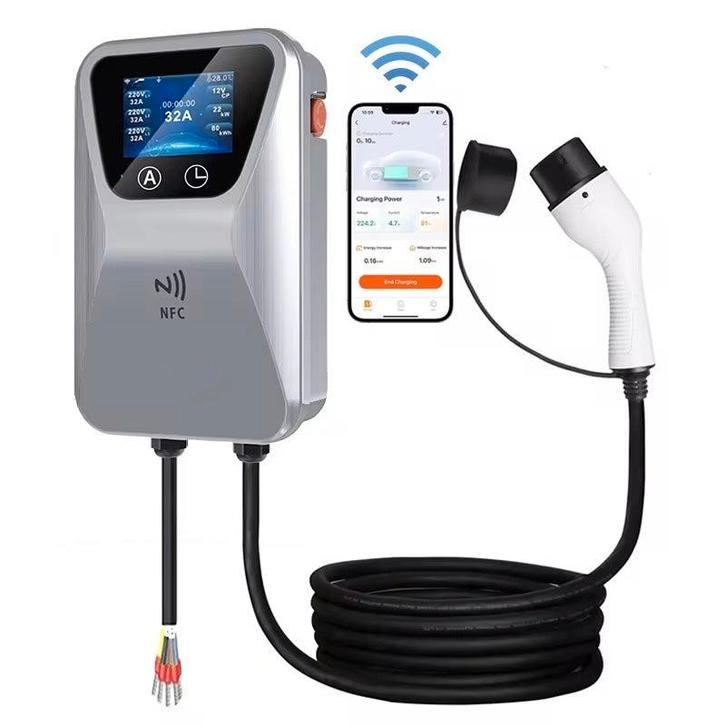 Bar2Charge Slimme EV Laadpaal 11/22kW Type 2 3-Fase RFID, Auto diversen, Laadpalen, Verzenden