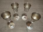 Cartier - Champagneglas (4) - Drie-eenheid - .925 zilver