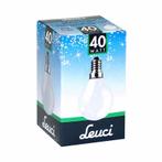 Leuci Gloeilamp Kogellamp E14 220-240V 40W Mat, Ophalen of Verzenden, Nieuw
