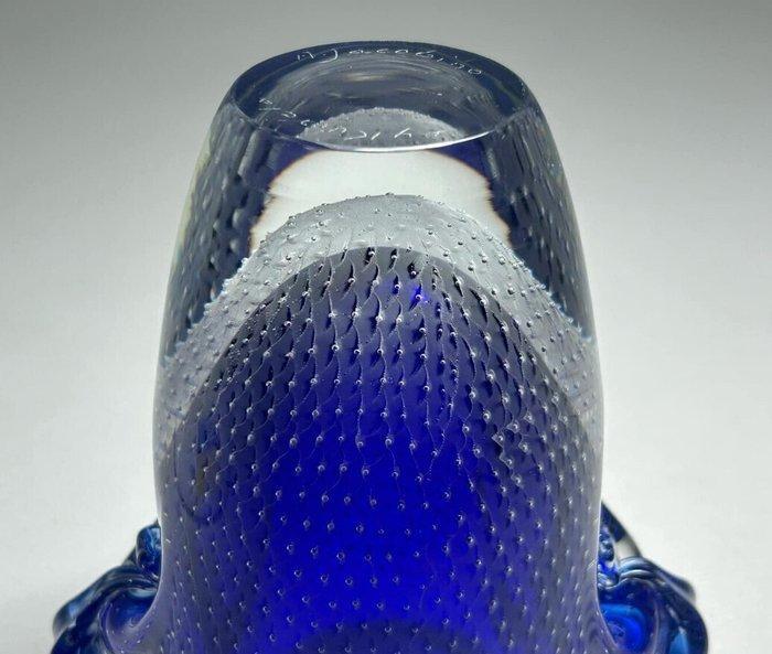 Kumela Finland - Vaas - Glas - Armando Jacobino vaas, Antiek en Kunst, Antiek | Glas en Kristal