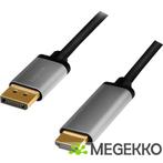 LogiLink CDA0107 video kabel adapter 2 m DisplayPort HDMI, Verzenden, Nieuw
