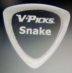 V-Picks Snake Ghost Rim plectrum 4.00 mm, Muziek en Instrumenten, Instrumenten | Toebehoren, Nieuw, Ophalen of Verzenden