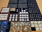 Wereld. Lot de 316 monnaies du Monde dont 18 Argent, 5 kgs