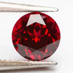 Pigeon Blood Red Ruby - Round Cut - Lab Grown - AGL /, Verzenden, Nieuw
