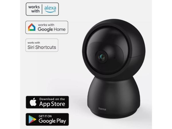 Veiling - Hama WiFi Babyfoon & Beveiligingscamera 1080P, Audio, Tv en Foto, Videobewaking