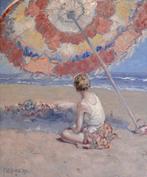 Chris van Dijk (1952) - Impressionist  Le parasol