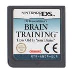 DS Dr. Kawashimas Brain Training, Spelcomputers en Games, Games | Nintendo DS, Zo goed als nieuw, Verzenden