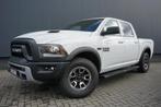 Dodge Ram 1500 5.7 V8 Rebel/Luchtvering/Full options!! 1j Ga, Auto's, Bestelauto's, Automaat, Gebruikt, Wit, Leder