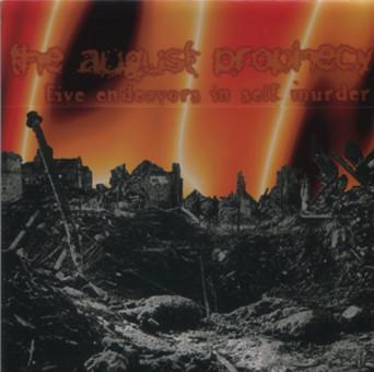 cd - The August Prophecy - Five Endeavors In Self Murder, Cd's en Dvd's, Cd's | Overige Cd's, Zo goed als nieuw, Verzenden