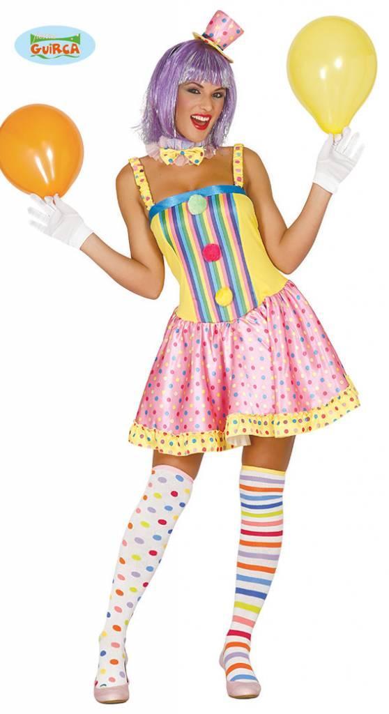 Clownspak dames, Kleding | Dames, Carnavalskleding en Feestkleding, Nieuw, Ophalen of Verzenden
