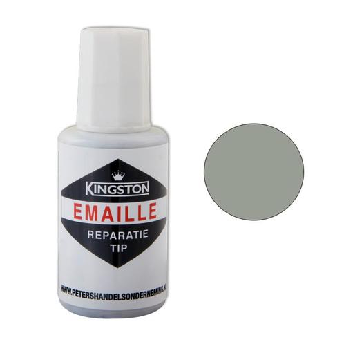 Kingston emaille reparatie tip hoogglans, 20 ml, manhattan, Doe-het-zelf en Verbouw, Verf, Beits en Lak, Nieuw, Verzenden