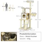 TRUUSK Krabpaal Met Kattengrot. Krabpaal, 1 Kattengrot, 1 Ha, Dieren en Toebehoren, Katten-accessoires, Verzenden, Nieuw