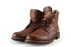 Van Lier veterboots in maat 42 Cognac | 15% korting, Overige kleuren, Verzenden, Van Lier, Boots