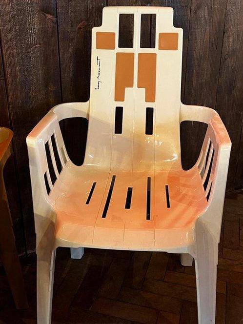Pierre Paulin, Henry Massonnet - Stoel (4) - Plastic, Antiek en Kunst, Antiek | Meubels | Stoelen en Banken