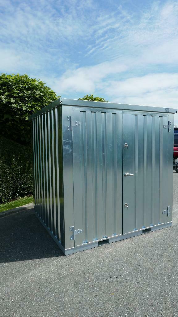 ACTIE: Gemonteerde 2x2 container met dubbele deur!, Doe-het-zelf en Verbouw, Containers