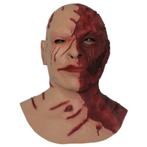 Horror masker (verbrande man / gevild gezicht), Nieuw, Verzenden