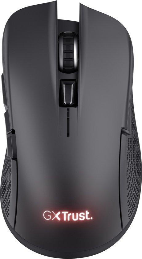 Trust GXT931 YBAR - Draadloze Gaming Muis - Multi Connect -, Computers en Software, Muizen, Verzenden