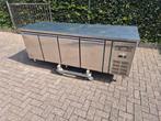 Nette 4 drs rvs koelwerkbank Pelican in veiling, Gebruikt, Koelen en Vriezen