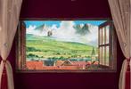 Hayao Miyazaki Wall Window Howls Moving Castle Exclusief, Boeken, Nieuw