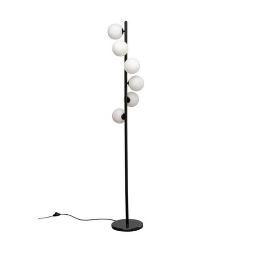 *WOONWINKEL* Kare Design Scala Balls Milky Black Staande Lam, Huis en Inrichting, Lampen | Vloerlampen, Nieuw, Verzenden