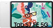Samsung Galaxy Tab S7 FE 5G 12,4 64GB [wifi + 5G] zilver, Computers en Software, Android Tablets, 64 GB, Wi-Fi en Mobiel internet