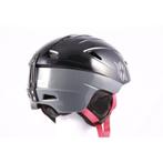 56 57 58 skihelm/snowboardhelm SLOKKER, Black/grey/red, vers, Verzenden, Gebruikt