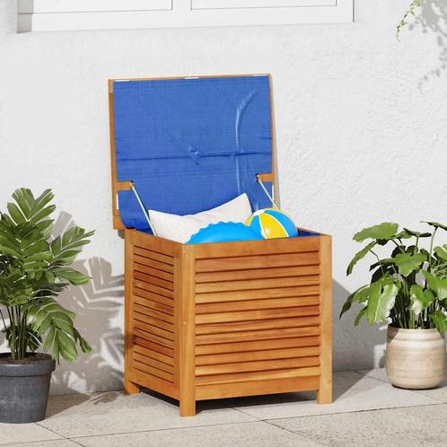 vidaXL Tuinbox met jaloezieën 60x50x56 cm massief acaciahout, Tuin en Terras, Overige Tuin en Terras, Nieuw, Verzenden