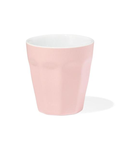 HEMA Mok 90ml Mirabeau aardewerk mat roze, Huis en Inrichting, Keuken | Servies, Nieuw, Verzenden