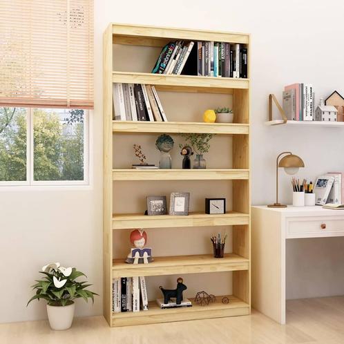 vidaXL Boekenkast / kamerscherm 100x30x200 cm massief, Huis en Inrichting, Kasten | Boekenkasten, Nieuw, Verzenden