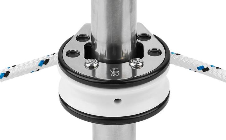 Schaefer scepterblok - rvs - rolfoklijnblok, Watersport en Boten, Bootonderdelen, Ophalen of Verzenden