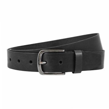 Landley Leren Volnerf Unisex Riem - 4 cm - Zwart - 95 beschikbaar voor biedingen