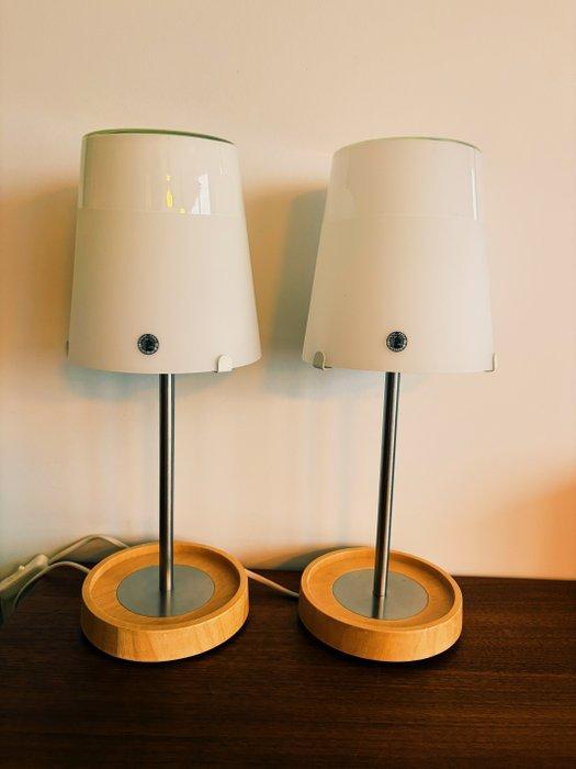 IKEA - Wiebke Braasch - Tafellamp (2) - Basisk - Opaline, Antiek en Kunst, Antiek | Lampen
