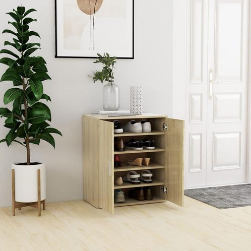 Schoenenkast Sonoma Eiken - 5 Schappen - OP=OP - Outlet!, Huis en Inrichting, Kasten | Schoenenkasten, Nieuw, Ophalen of Verzenden