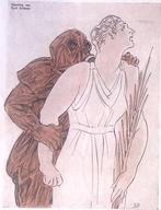 Duitsland en de vrede op spotprent (lijst optie, Lithos), Antiek en Kunst, Verzenden