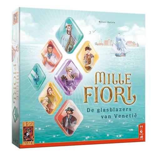 999 Games Mille Fiori, Hobby en Vrije tijd, Gezelschapsspellen | Bordspellen, Nieuw, Verzenden