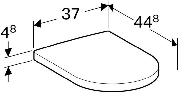 Geberit Toiletbril van €186.00 voor €125.15, Doe-het-zelf en Verbouw, Sanitair, Toilet, Nieuw, Ophalen of Verzenden