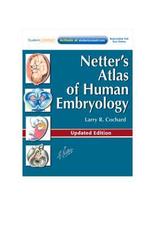 Netters Atlas of Human Embryology 9781455739776, Boeken, Verzenden, Zo goed als nieuw