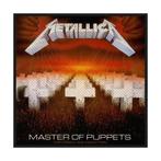 Metallica Master of Puppets Patch officiële merchandise, Nieuw, Ophalen of Verzenden, Kleding