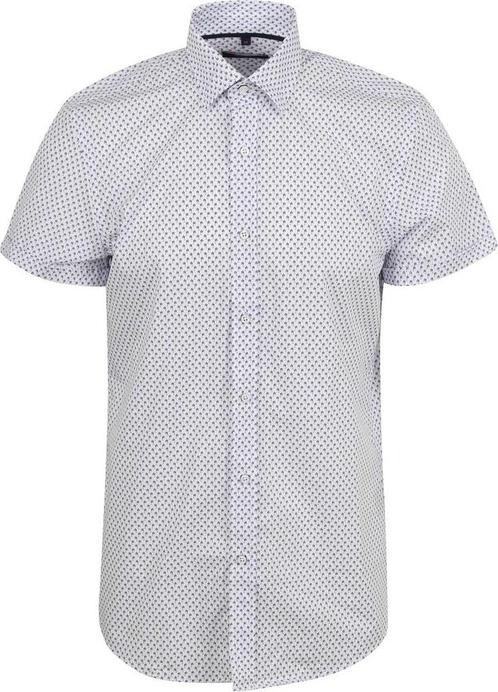 Suitable Short Sleeve Overhemd Print Blauw maat XL Heren, Kleding | Heren, Overhemden, Blauw, Nieuw, Verzenden