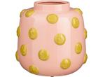 Mica Decorations Smiley Vaas - H28 x Ø29 cm - Keramiek -, Verzenden, Nieuw