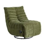 *WOONWINKEL* Verstelbare Lounge Fauteuil Retro Groen, Huis en Inrichting, Fauteuils, Verzenden, Nieuw, Stof