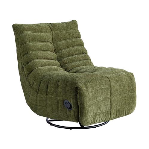 *WOONWINKEL* Verstelbare Lounge Fauteuil Retro Groen, Huis en Inrichting, Fauteuils, Nieuw, Stof, Verzenden