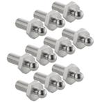 Loxx Tenax M5x10mm Verchroomd Set Van 10, Ophalen of Verzenden, Nieuw
