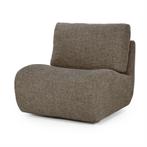 Fauteuil Lucia | Bruin Donna, Huis en Inrichting, Fauteuils, Ophalen of Verzenden, Nieuw