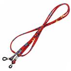 Fako Bijoux - Brillenkoord - Inka - 70cm - Rood, Sieraden, Tassen en Uiterlijk, Zonnebrillen en Brillen | Dames, Verzenden, Nieuw