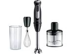 Braun MultiQuick 5 Pro MQ55.236M - Staafmixer - Zwart, Verzenden, Zo goed als nieuw