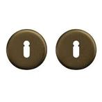 Deurbeslag | Sleutelrozet | AXA (Rond, Aluminium, Brons), Doe-het-zelf en Verbouw, Hang- en Sluitwerk, Verzenden, Nieuw