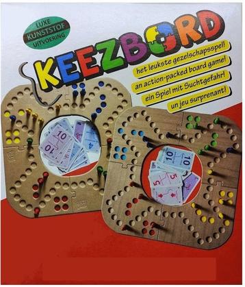 Keezbord 4 Personen Kunststof | Keezbord - beschikbaar voor biedingen