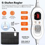 Elektrische Voetenwarmer - Wasbaar - 6 Standen - Antraciet -, Verzenden, Zo goed als nieuw