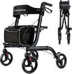 2dekans | Medzone Rollator Lichtgewicht en Opvouwbaar -, Diversen, Rollators, Ophalen of Verzenden, Zo goed als nieuw